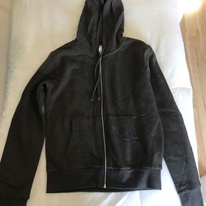 Dark grey hoodie